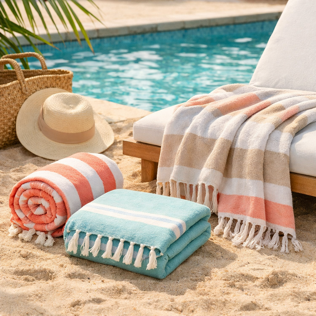 Strand- und Poolhandtücher